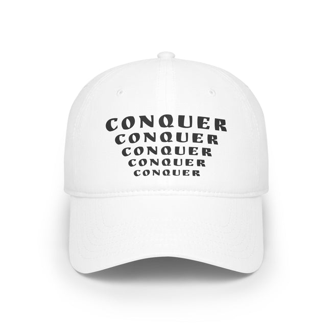 CONQUER— Overcome The Obstacles | Rebel Light House On Demand Adjustable Cap