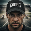 COMMIT— Keep Steady on a Course | Rebel Light House On Demand Adjustable Cap