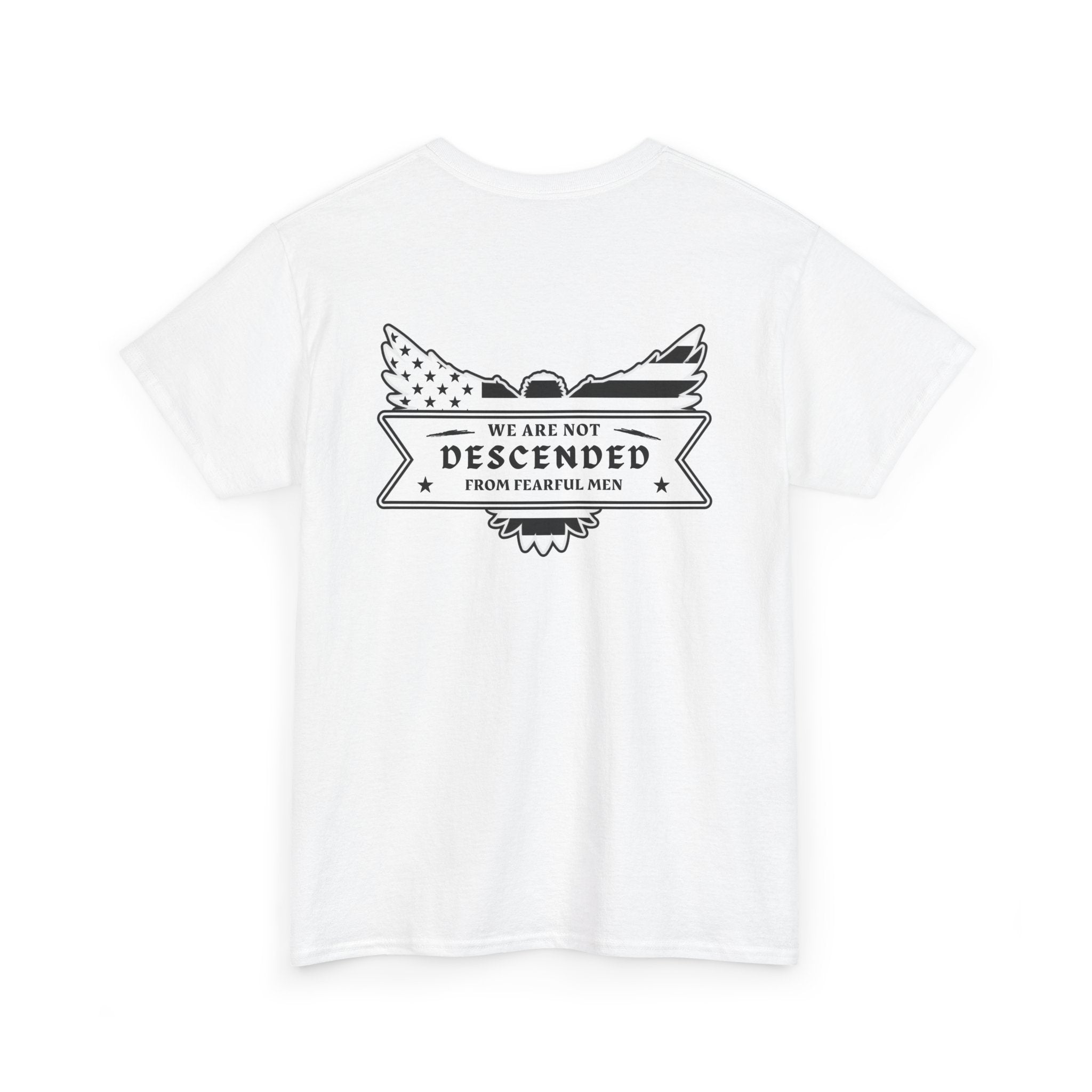 We Are Not Descended — Heritage Graphic Tee
