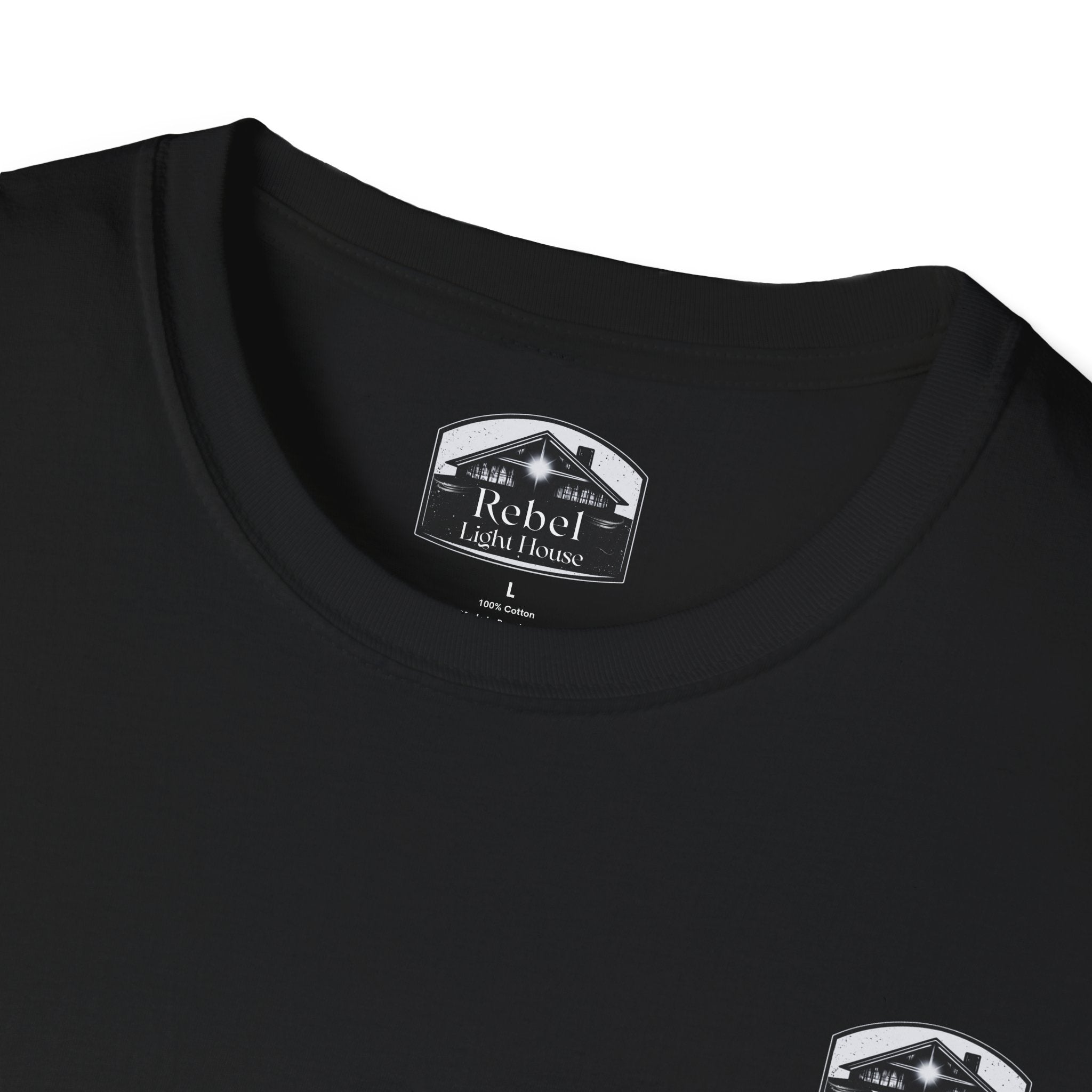 CONQUER— Overcome The Obstacles | Rebel Light House On Demand Graphic Tee