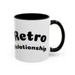 Retro Relationship Couple — ' Running Late Is My Thing/Waiting for Her Is Mine'