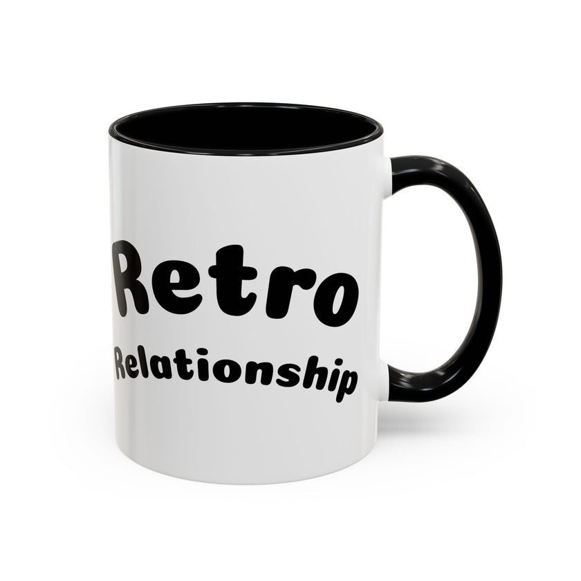 Retro Relationship Couple — ' Running Late Is My Thing/Waiting for Her Is Mine'