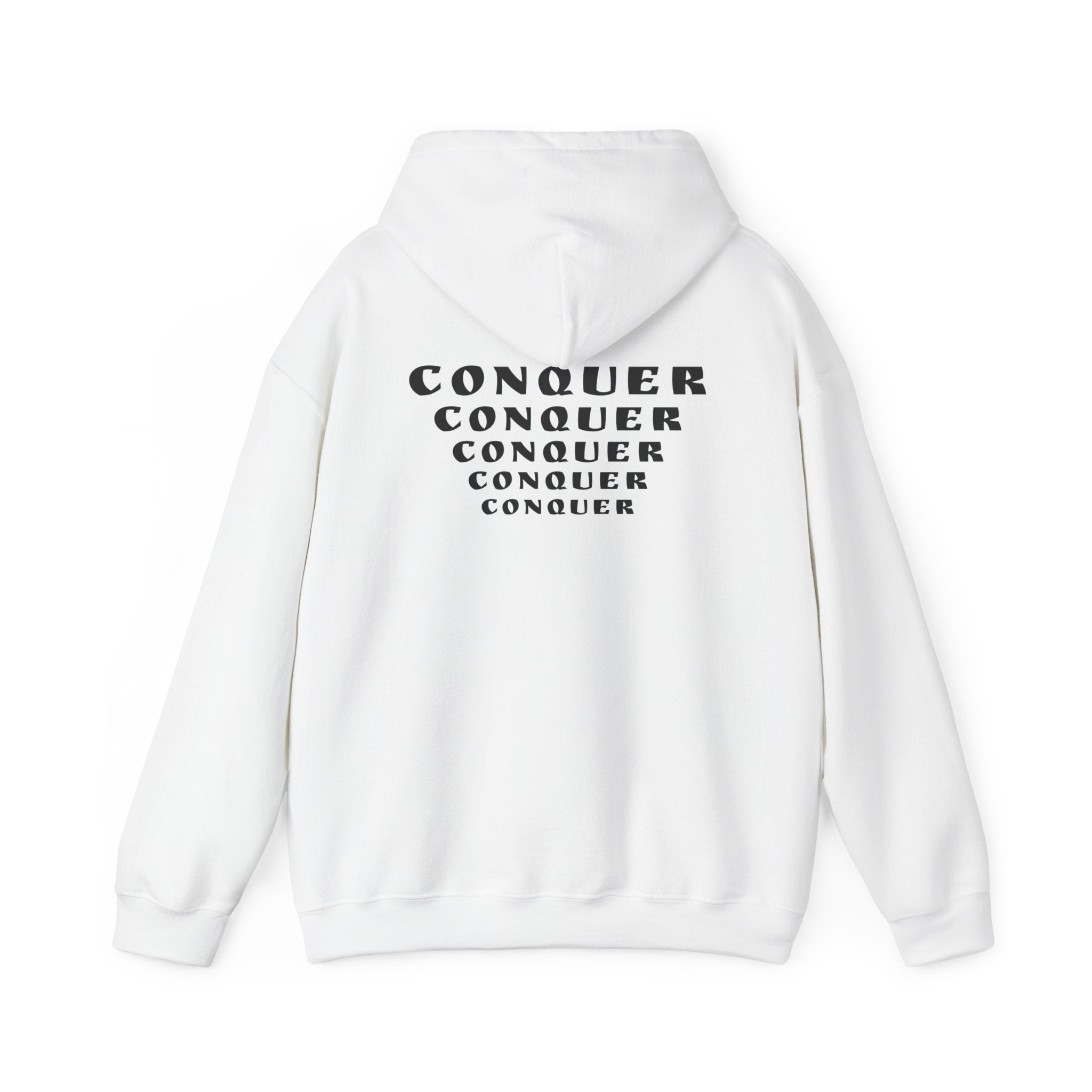 CONQUER— Overcome The Obstacles | Rebel Light House On Demand Hoodie