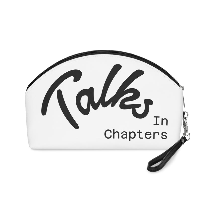 Retro Relationship— 'Talks in Chapters' Cosmetic Pouch