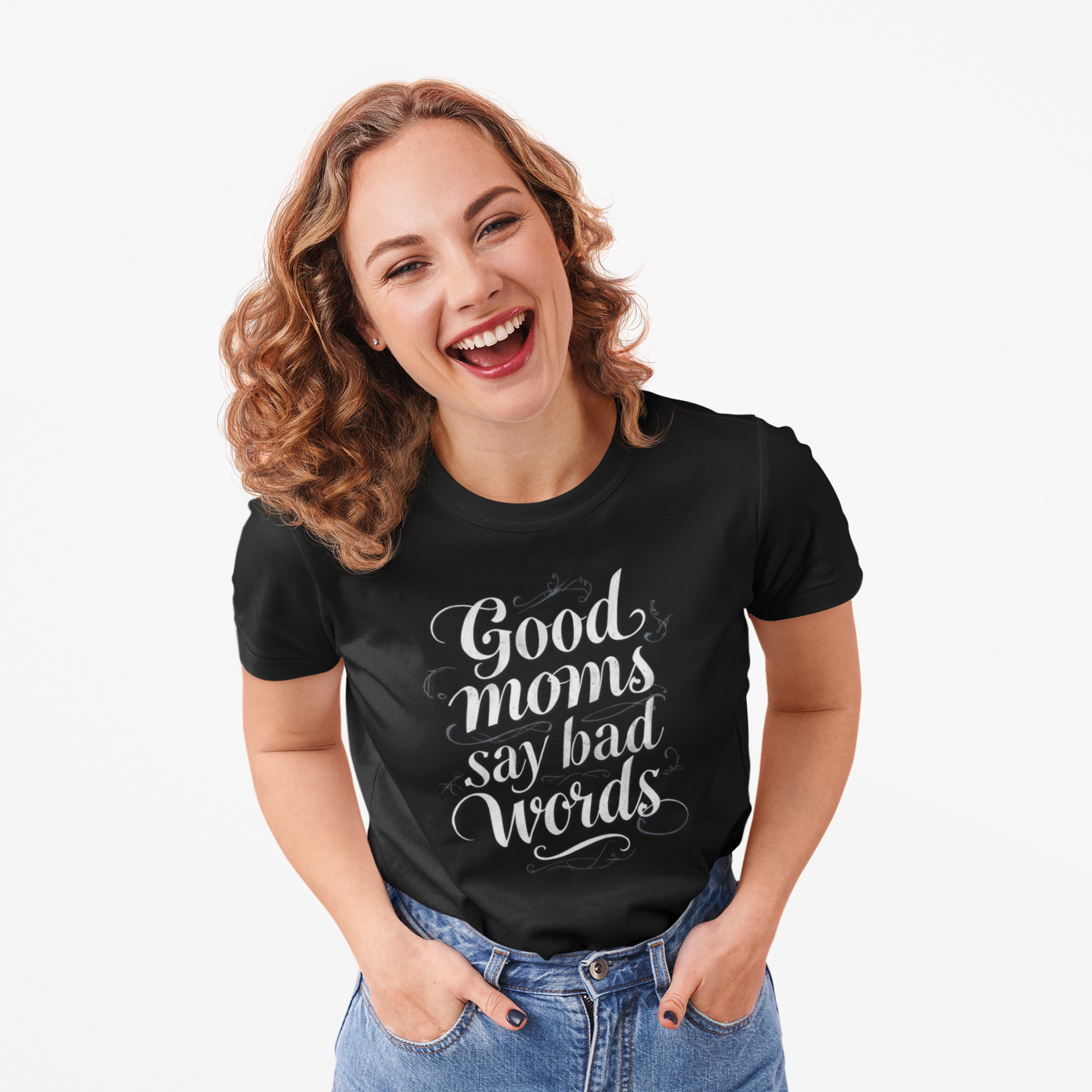Good Moms Say Bad Words Tee | Funny Mom Shirt,