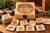 MATCH MASH-UP — Wooden Match Game