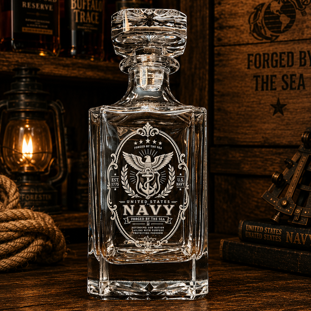 THE NAVY LEGACY DECANTER