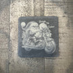SLEIGH YA LATER — SANTA ON MOTORCYCLE — Slate Coaster 2-Pack