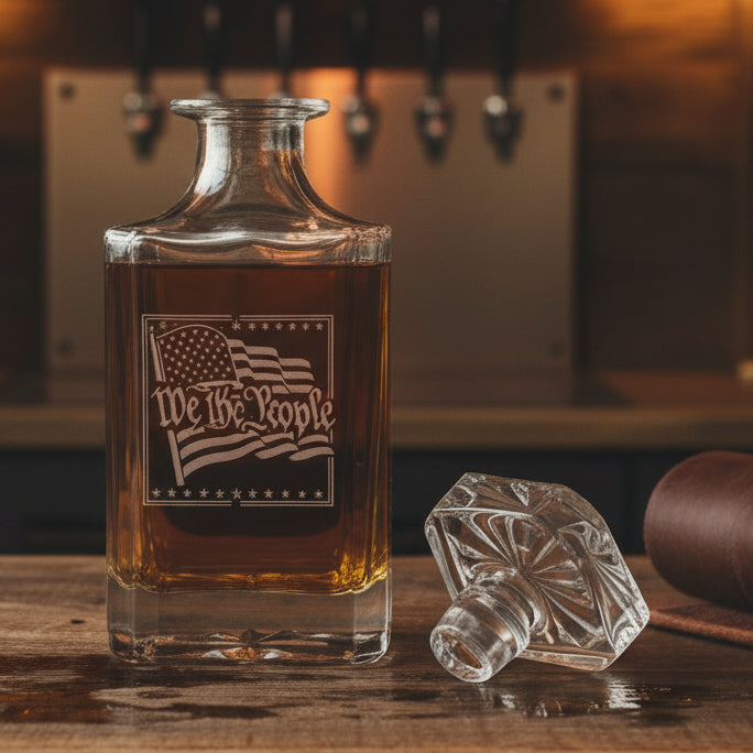 THE WE THE PEOPLE DECANTER
