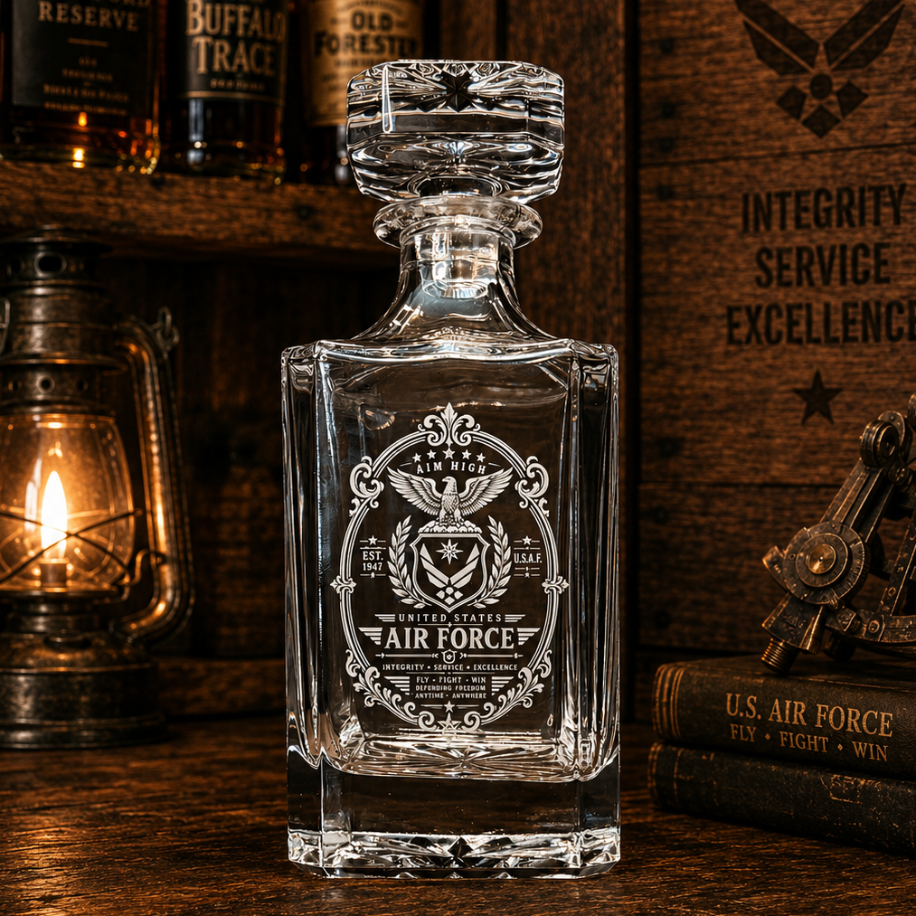 THE AIR FORCE LEGACY DECANTER