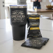 GENUINE AMERICAN SPIRIT 100 PROOF 30oz TUMBLER GIFT SET
