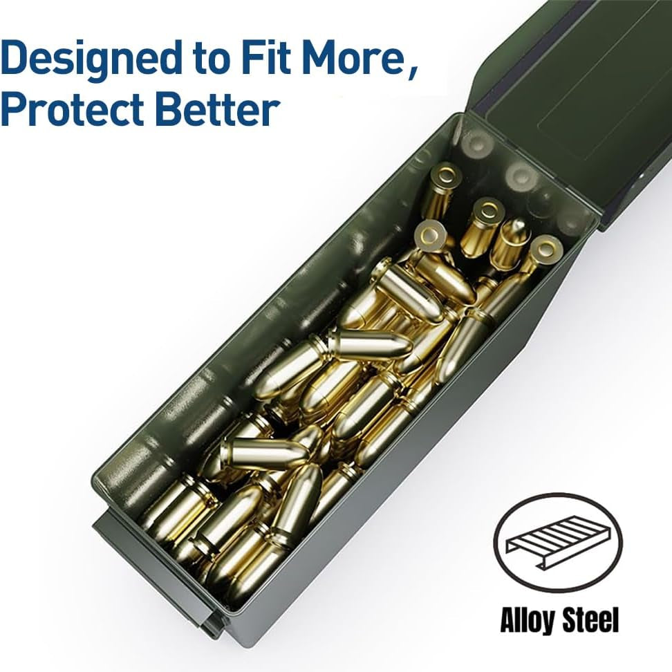 STAR SPANGLED ANTLER AMMO CAN