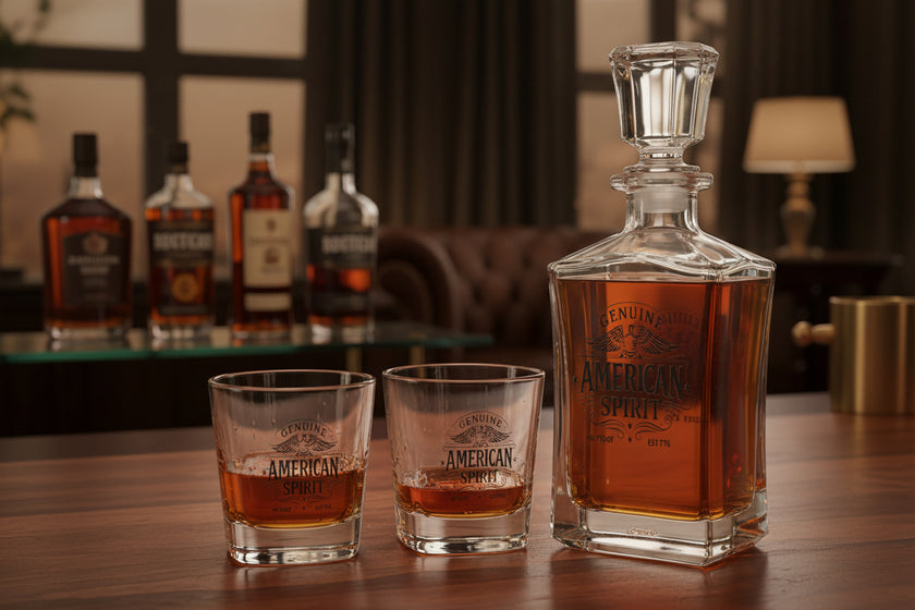 Genuine American Spirit-Decanter Set