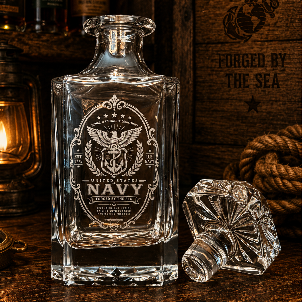 THE NAVY LEGACY DECANTER