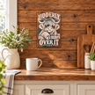 UDDERLY OVER IT — Metal Sign