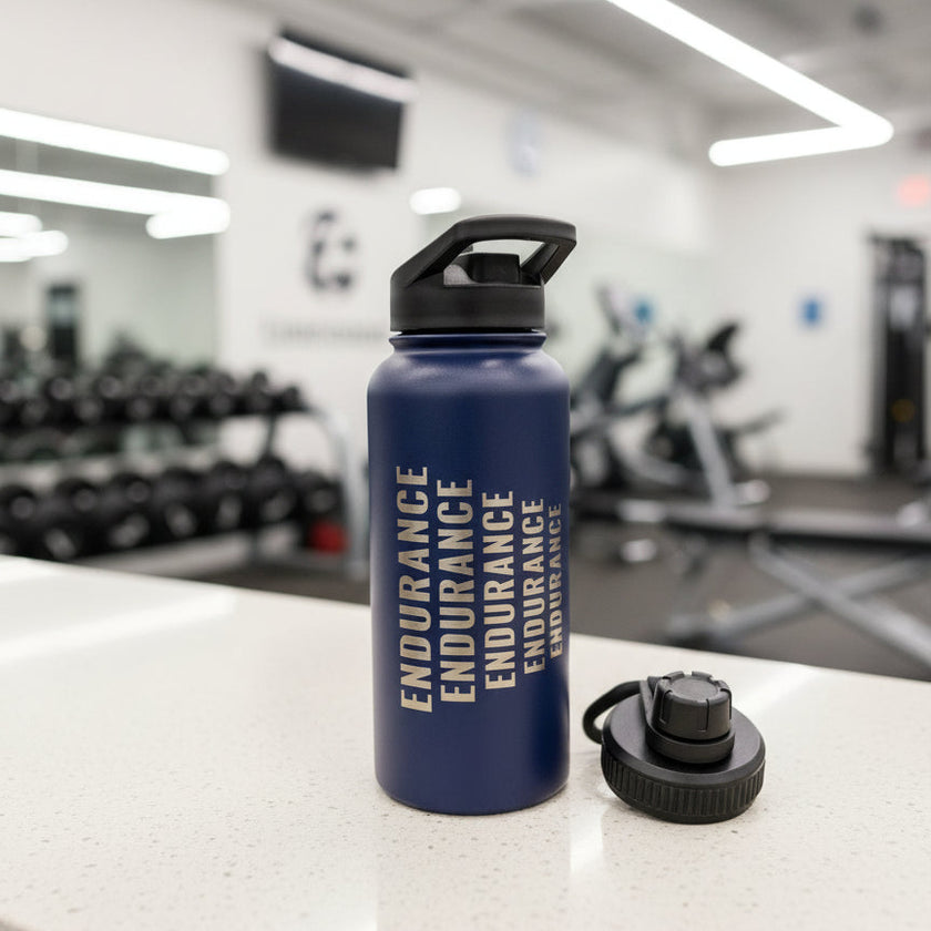 ENDURANCE-Ability to Sustain Under Pressure ENGRAVED WATER BOTTLE