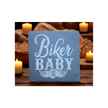 Biker Baby Slate Coaster