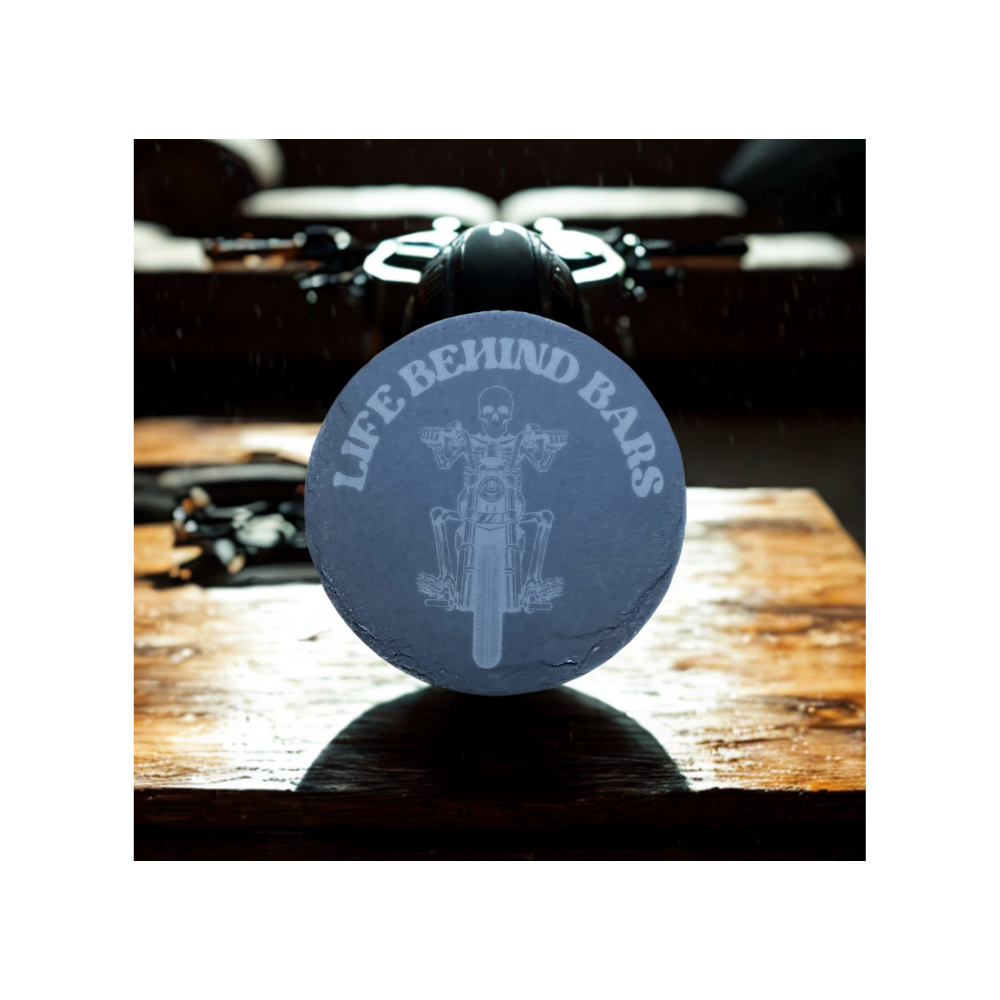 Life Behind Bars-Slate Coaster