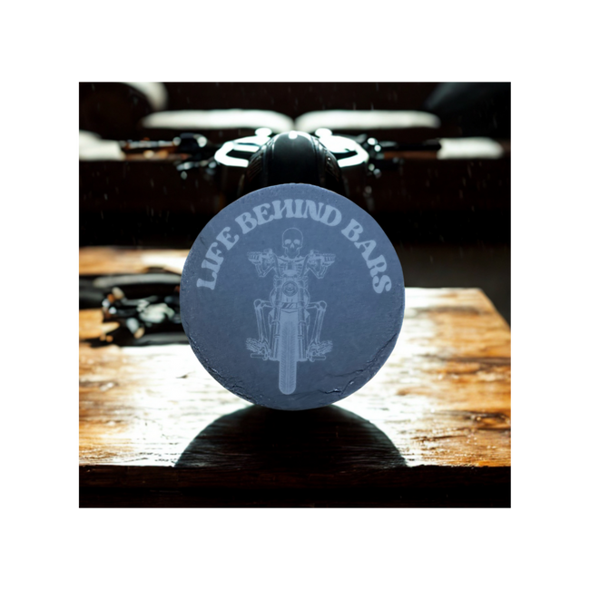 Life Behind Bars-Slate Coaster